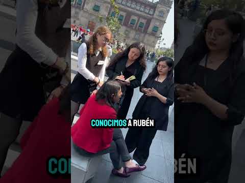 Salí con mis alumnos, estudiantes de derecho a platicar con las personas y esto descubrimos.