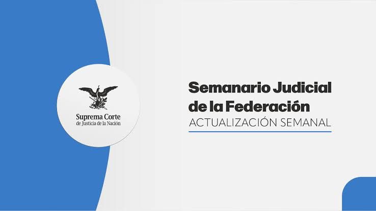 Hoy en el Semanario Judicial de la Federación se publican:
96 tesis, 31 sentencias, 5 votos y 1 acuerdo.
El internamiento involuntario en instituciones psiquiátricas puede implicar un ataque a la libertad personal fuera de procedimiento y actos de tortura.
Semanario Judicial de la Federación: bit.ly/3JXnD8S
Descarga las tesis publicadas semanalmente: