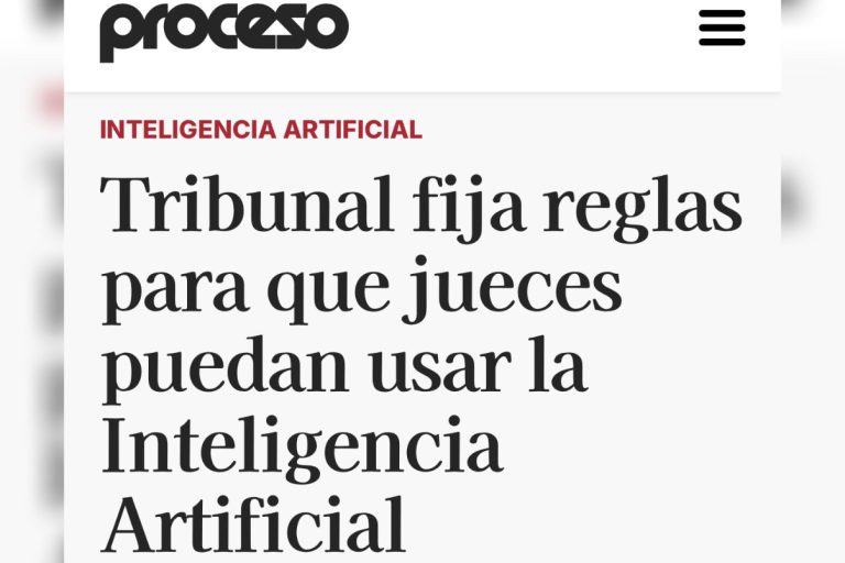 Tribunal fija reglas para que jueces puedan usar la Inteligencia Artificial – Proceso