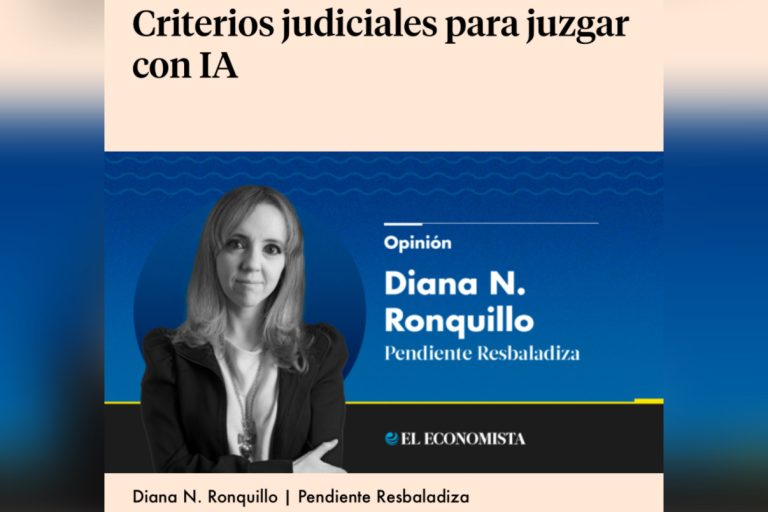 Criterios judiciales para juzgar con IA