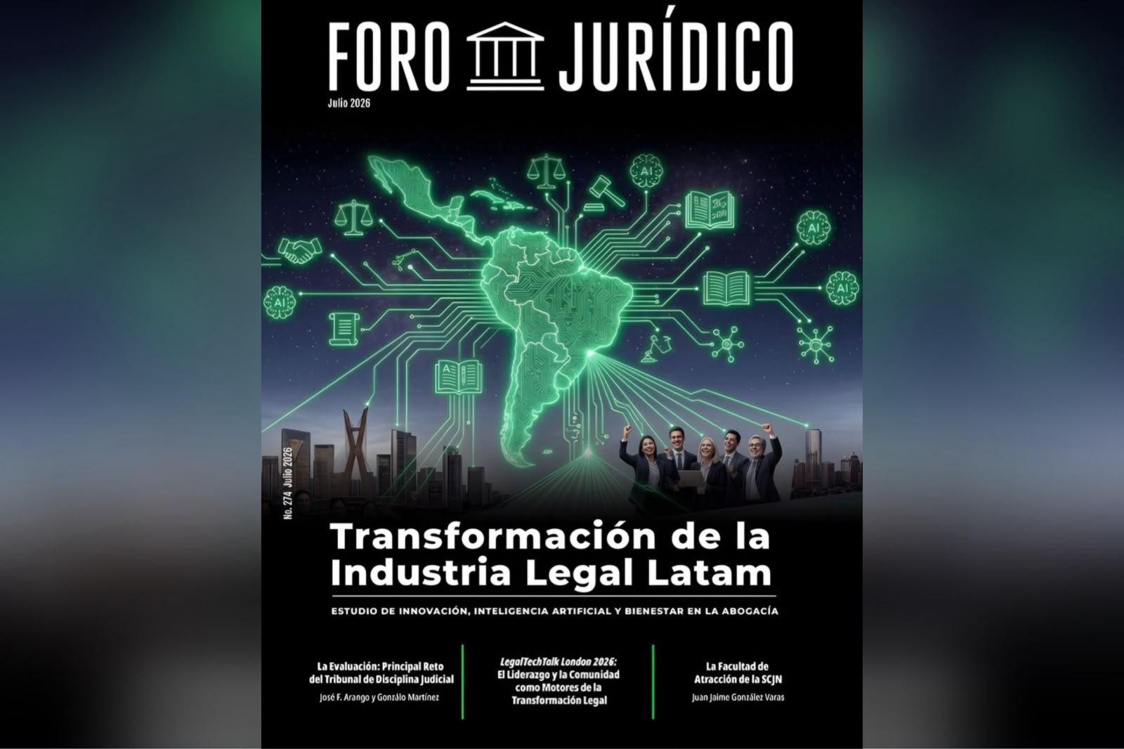 Portada de Foro Jurídico de julio 2026
